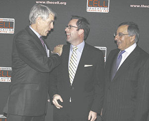 Senator Udall and Secretary Panetta discuss leadership in shaping global security